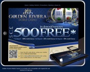 golden riviera casino online
